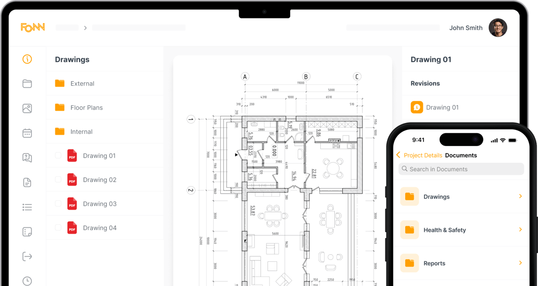 Fonn subcontractors header
